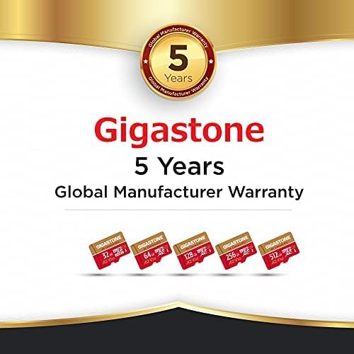 Gigastone 5-Years 32GB 4K 95/35MB/s U3 A2 V30 Data Recovery Micro SD Card, Camera Pro, Compatible with GoPro, Wyze