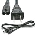 CorpCo 6 ft Printer Power Cord Cable for Hewlett Packard Envy/Deskjet Printers