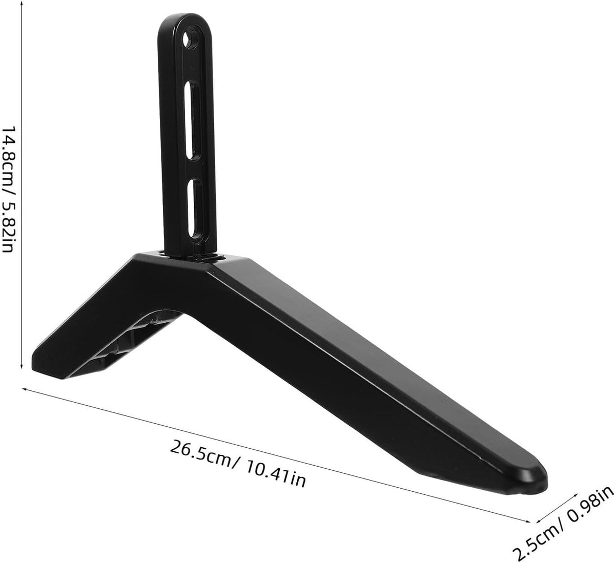Generic Universal Tv Stand Tabletop Mount Bracket Fixed Television Holder for Flat Screen Tvs Compatible with LED LCD