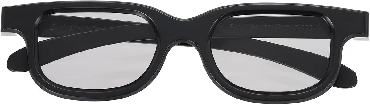 3D 3D MECCANIXITY Polarized Viewing Glasses, Passive Circular Glasses for Anaglyph Movie Cinema Game TV Photo Projector