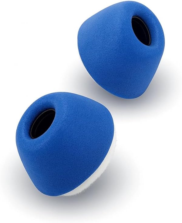 Comply TrueGrip MAX | Premium Memory Foam Replacement Earbud Tips for Apple AirPods Pro 1 & 2 | Long Lasting Comfort, MAX Durability, Secure Fit, Superior Noise Isolation| Blue (Small) (3 Pairs)