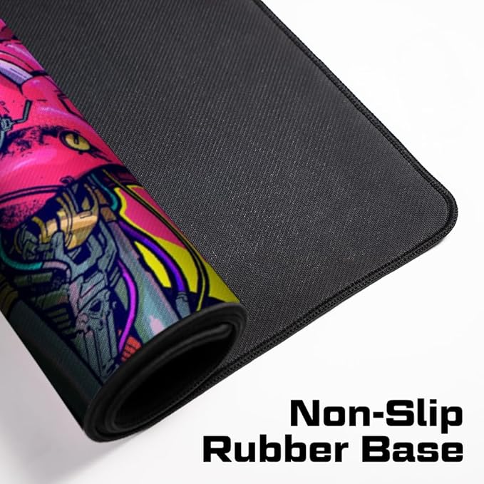 Breathing Evil Gaming Desk Mat – Large Extended Mouse & Keyboard Pad