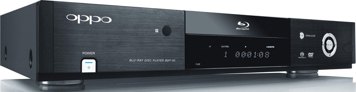 OPPO BDP-83 Blu-ray Disc Player with SACD, DVD-Audio, and VRS Technology