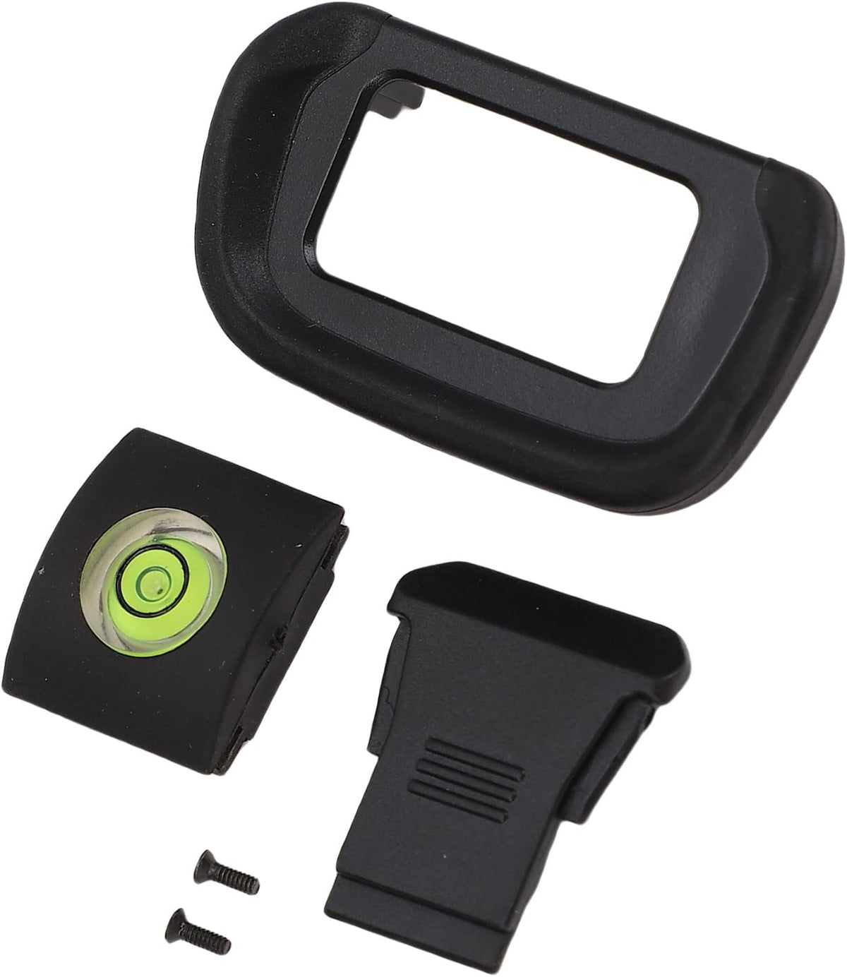 Eminchu Set R10, 3 1 Set Camera Eyecup Level and Hot Shoe Cover Fit for in Camera Viewfinder Eyecup Bubble Level Hot