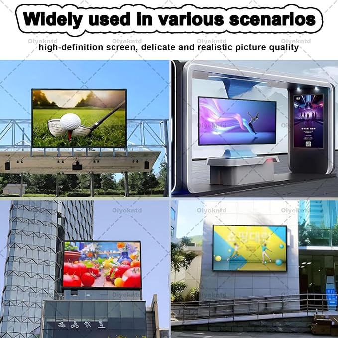 Commercial Digital Signage Display Advertising Media Player Portrait and Landscape Digital Signage Player Smart Split Screen for Restaurants Cafes Salons & Shops 43in