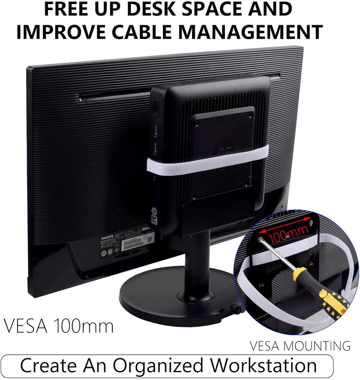 Gmailmall Cable Box Mount Modem Adjustable Wall Mount for Most Narrow Media Players Compatible with Roku, Router, Fire