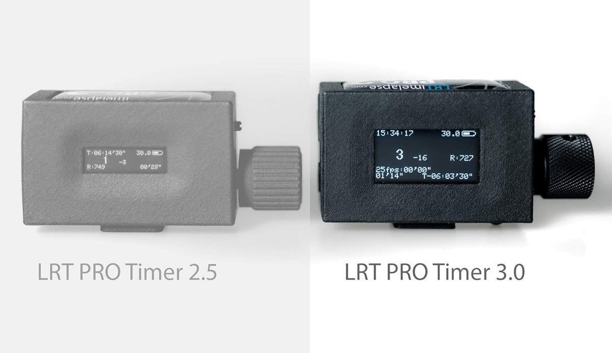 PRO Timer 3 Camera Intervalometer for Time Lapse and Astro Photography