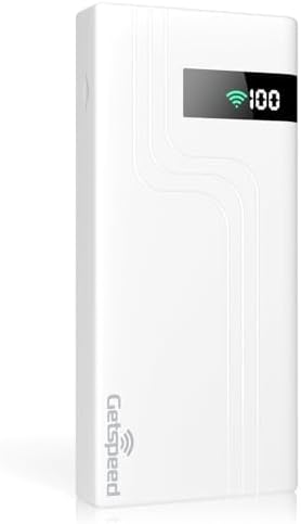 getspeed Devic,4G 10 101+ Countries Mobile Hotspot LTE Portable Hotspot Router WiFi for Travel,No Contract and SIM Card