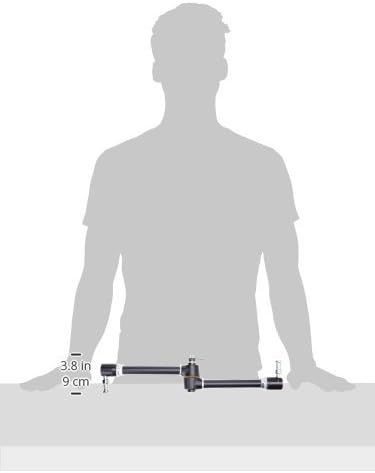 Manfrotto 244 Variable Friction Arm with Bracket (Black) for Photographers and Videographers