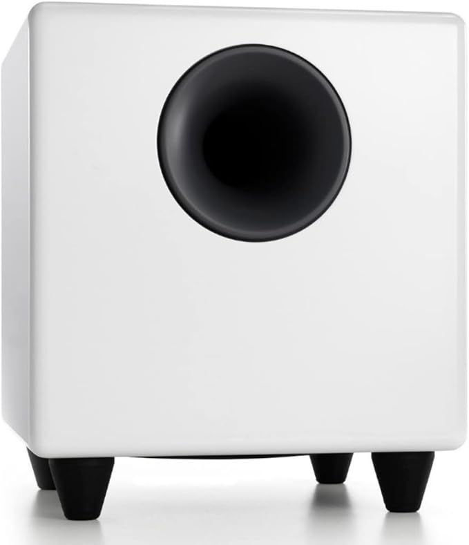 Audioengine A2 Red Computer Speakers with S8 White Subwoofer and DS1M Metal Stands