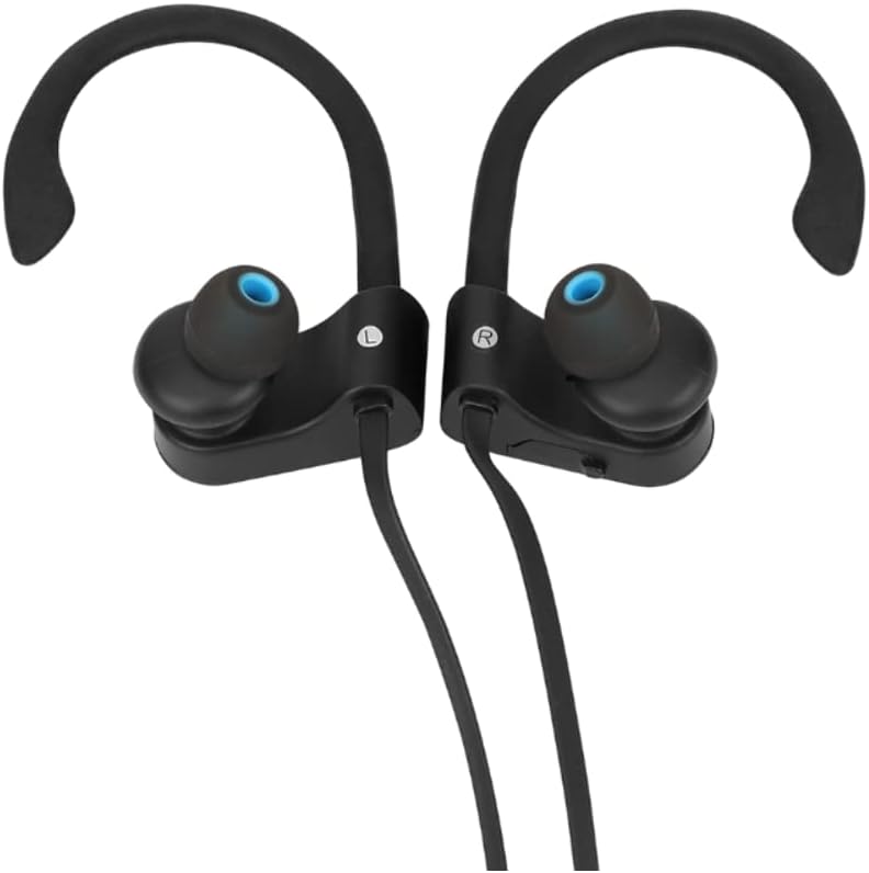 Earbuds Replacement Tips Silicone Earbud Tips Ear Gels Fit for Inner Hole from 3.8mm - 5.1mm Earphones 9 Pairs S/M/L Black-Blue