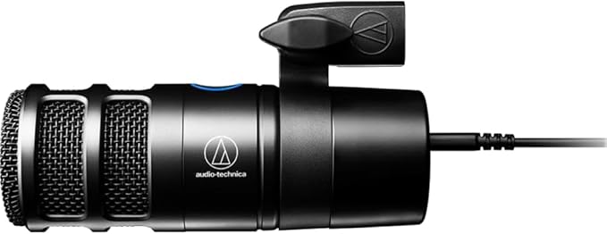 Audio-Technica AT2040 Hypercardioid Dynamic Podcast Microphone Bundle with 2 YR CPS Enhanced Protection Pack