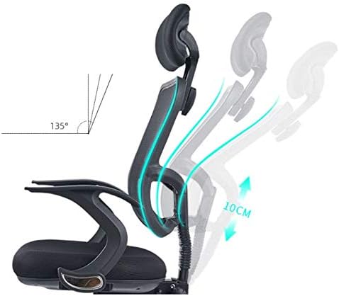 Office Chair Gaming Chair Computer Chair Lifting Computer Chair Home Seat Office Chair Gaming Chair Office Chair Reclining Back (Color : D)