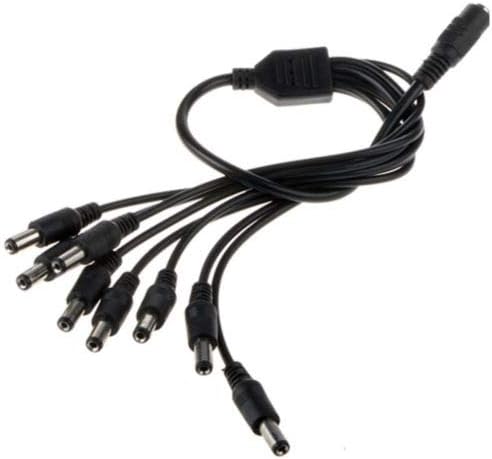 GreatPowerDirect 12V 5A 8 DC Power Supply for CCTV Security Camera DVR Split Swann Lorex Defender