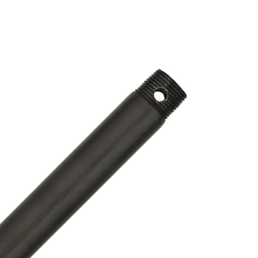 Monte Carlo DR24BK Traditional Downrod Collection in Black Finish, 24.00 inches, See Image