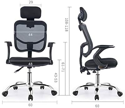 Office Chair Gaming Chair Computer Chair Lifting Computer Chair Home Seat Office Chair Gaming Chair Office Chair Reclining Back (Color : D)