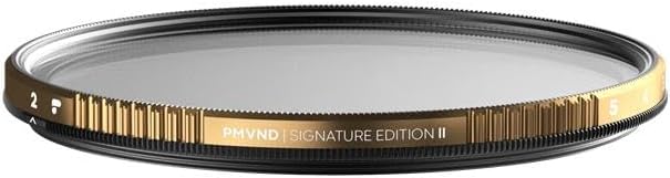 PolarPro 67mm Peter McKinnon VND Camera Filter - 2-5 Stop Variable Neutral Density Lens Filter for DSLR/Mirrorless Professional Video – PMVND Signature Edition II for Cinematic Shutter Speed Control
