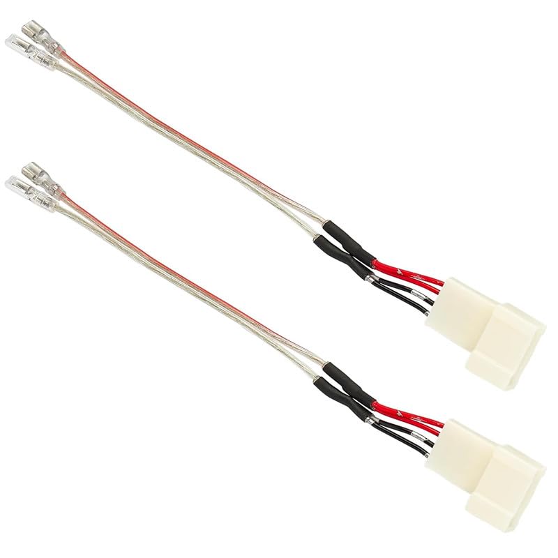 AASGA 2008-2022 RAV4 4Runner 2010-2019 2pcs Car Dash Tweeter Speaker Wiring Harness for Toyota Camry Highlander Scion