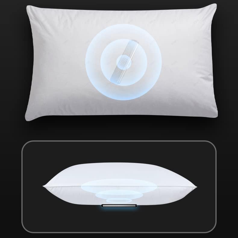 GNMDNR 3D Pillow Speaker Bone Conduction Wireless Bluetooth Sleep Aid,Compatible with White Noise Machine Stereo