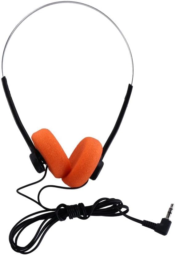 generic Retro On-Ear Headphones,Wired Stereo Headphones,Headphone,Lightweight Portable Headphone with Adjustable