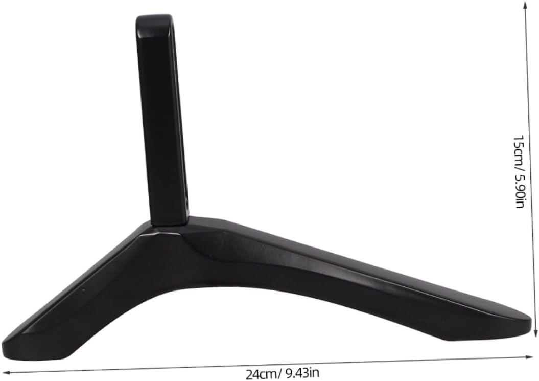 ABOOFAN 32-65 Inch TV Stand Base No-Drill Tabletop Mount for TVs Stand Sturdy Black Metal Design for Living Room