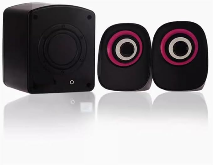 Computer Audio Desktop Home Speaker Laptop Heavy Subwoofer Wired Small Mini(E)