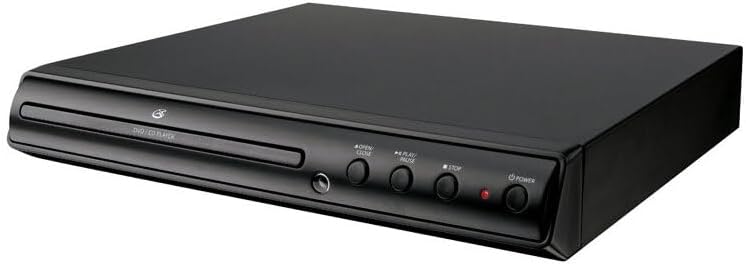 GPX D200B Slim DVD Player - Black with Remote Control