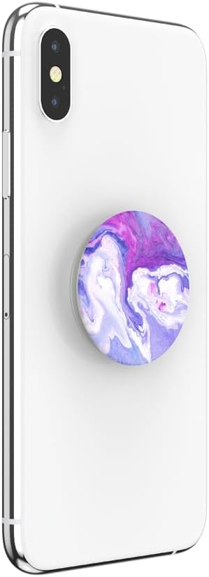 PopSockets Phone Grip with Expanding Kickstand, Adhesive Grip - Lavender Flow