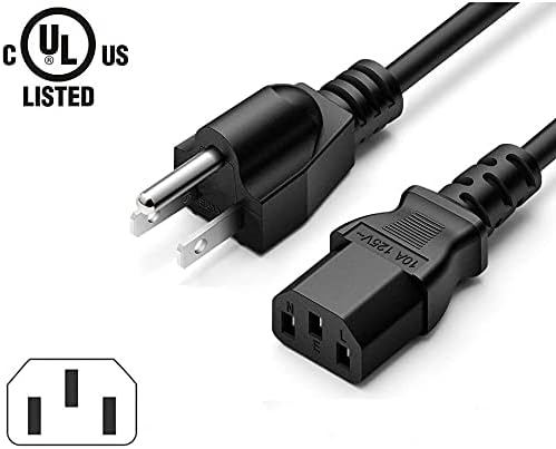 BestCH 1850W 1915 1925W 3010e 4100 4200W AC Power Cord Cable Plug for Epson PowerLite Projector