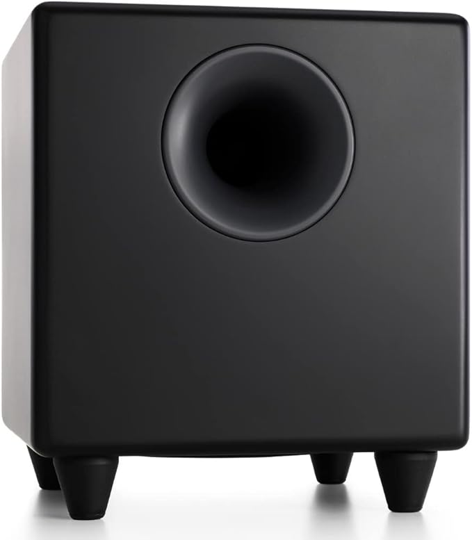 Audioengine A2 HD Walnut Computer Speakers with S8 White Subwoofer and DS1M Stands