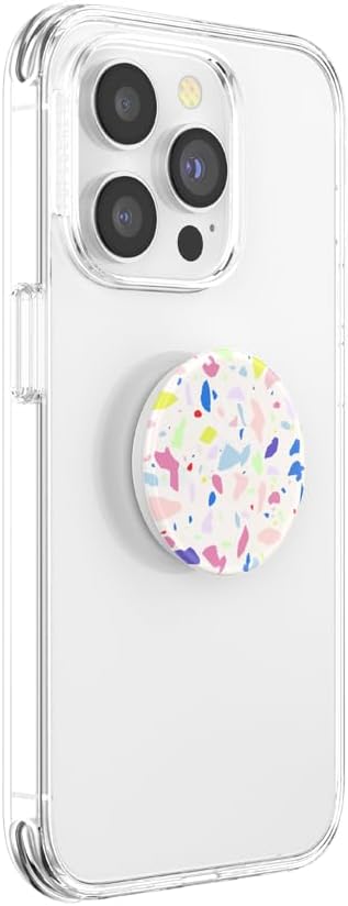 PopSockets Phone Grip with Expanding Kickstand, Adhesive Grip - Terrazo Party