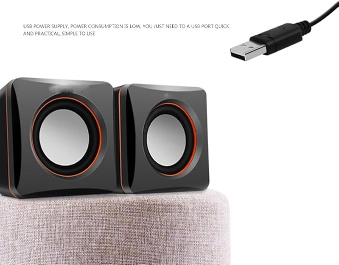 Mini Office Small Speaker Laptop Desktop Computer with Subwoofer Home