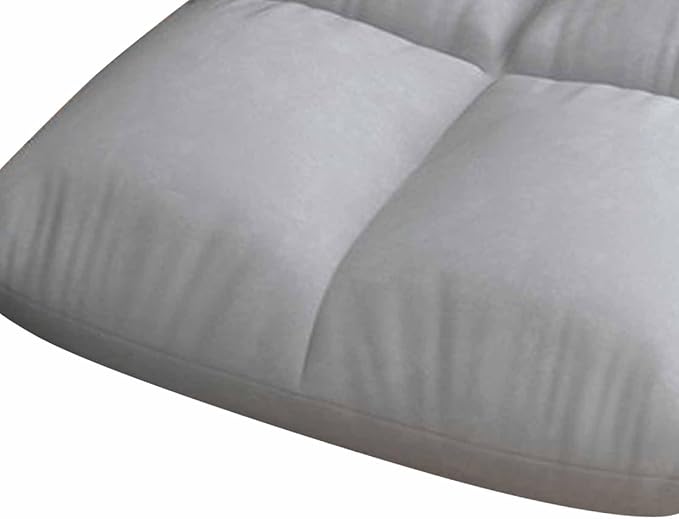 Floor Chair with Back Support Floor Sofa Chair Sleeper Bed Couch Recliner Floor Gaming Chair Padded Sleeper Bed Meditation Chair for Adults (Premium Gray)