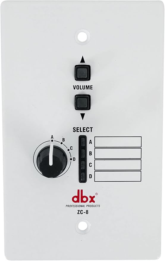 dbx ZC-8 Wall-Mounted Zone Controller