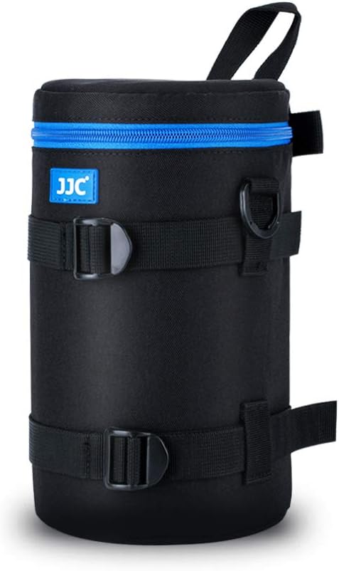 600mm 70-200mm 70-200mm 80-200mm 4.3x8.9 JJC Camera Lens Pouch Case for Canon RF EF Nikon Nikkor AF-S AF & More, Zipper
