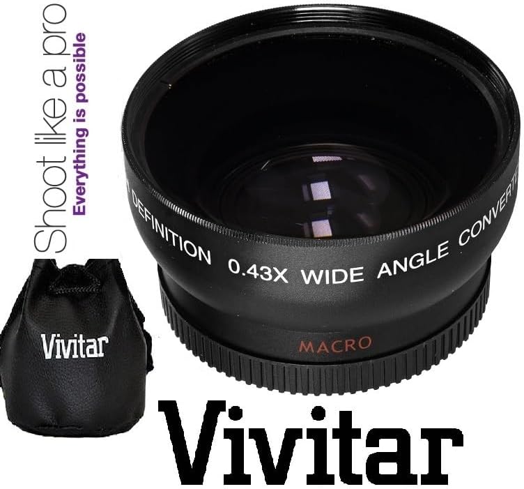 Generic R80 R82 R800 Pro Hi-Def Wide Angle Lens with Macro for Canon VIXIA HF