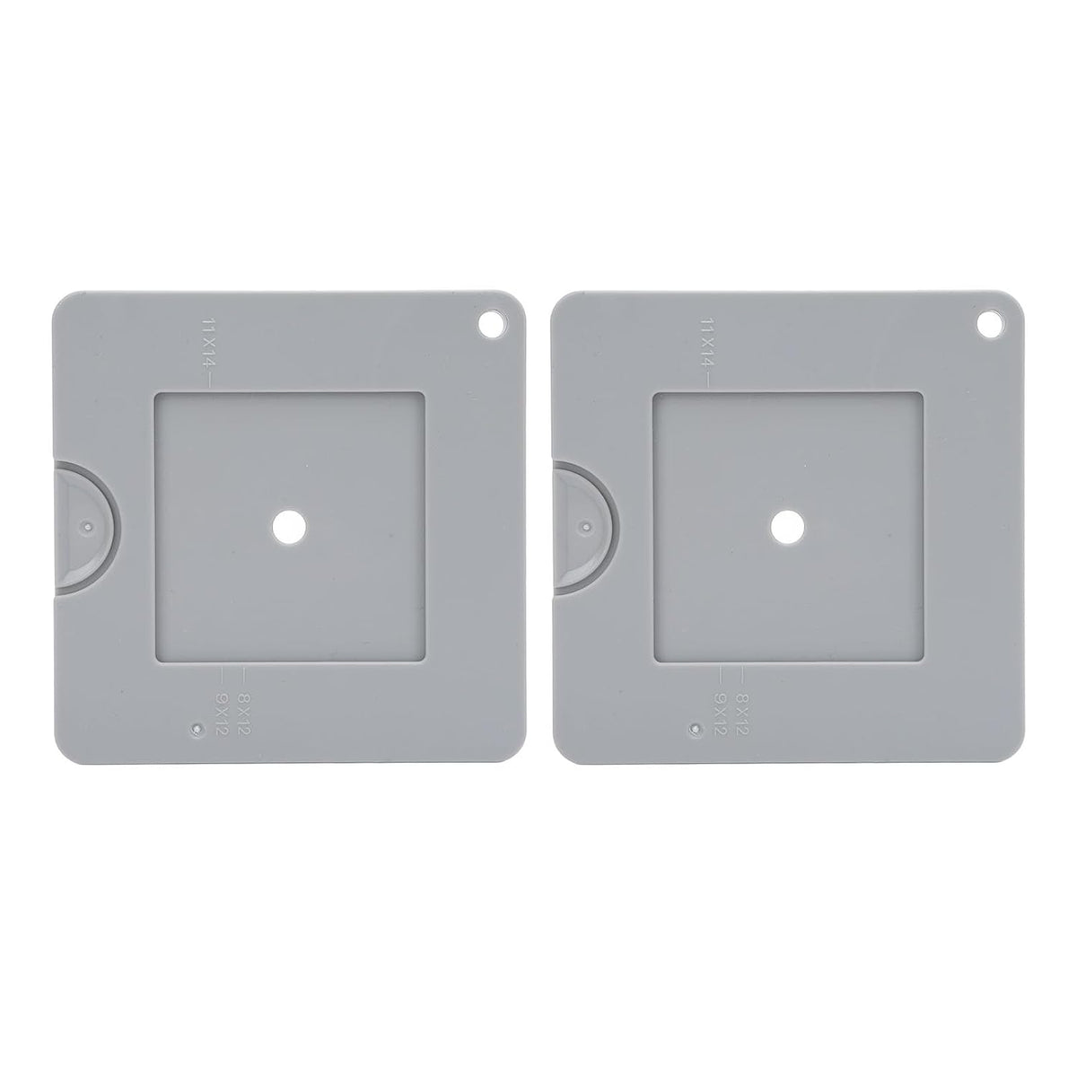2 Ymiko Artist View Finder, Pcs View Finder with Sliding Mechanism ABS Plastic Optical View Finder Color Isolation View