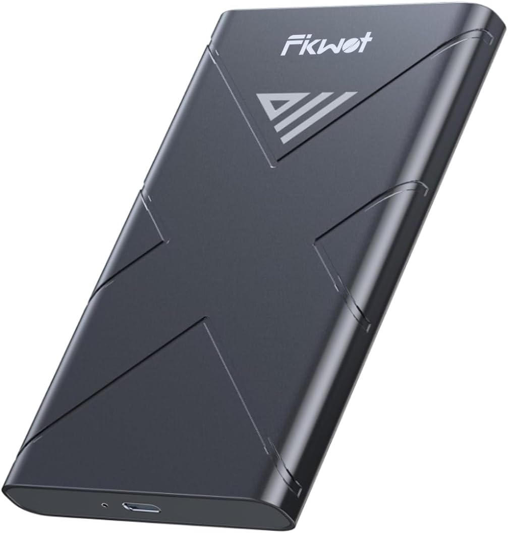 500GB External SSD, Portable SSD, Up to 2000MB/s, USB 3.2 Gen2x2 External Solid State Drives, Compatible with Smart TV, PS5/PS4(Pro), iPhone 15/16, Xbox, Mac & Windows and Other Devices(FP80)