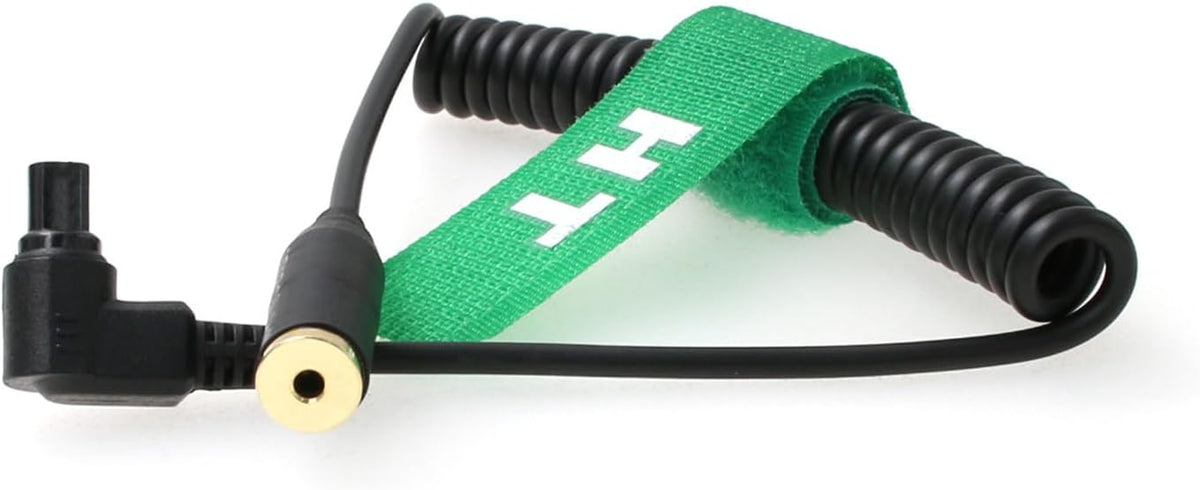 Remote Trigger Cable Adapter for Canon R3 R5 1DX 6D 7D 5D MKIII 60D EOS SLR Camera, 2.5mm Female to N3