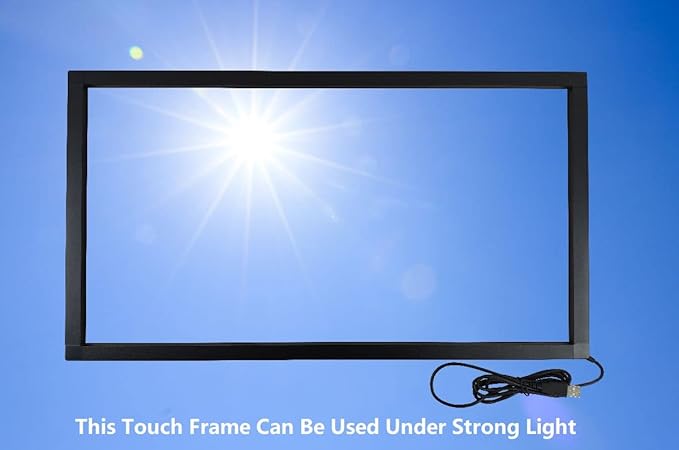 37 Inch Interactive 10 Points Infrared IR Touch Screen Overlay Frame Free Driver