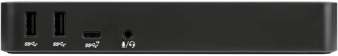 Targus DOCK430 USB-C Multi-Function DisplayPort Alt Mode Video Docking Station with 85W Power - Broad Compatibility with a Range of Hosts, Devices, Peripherals, Laptops, and Operating Systems