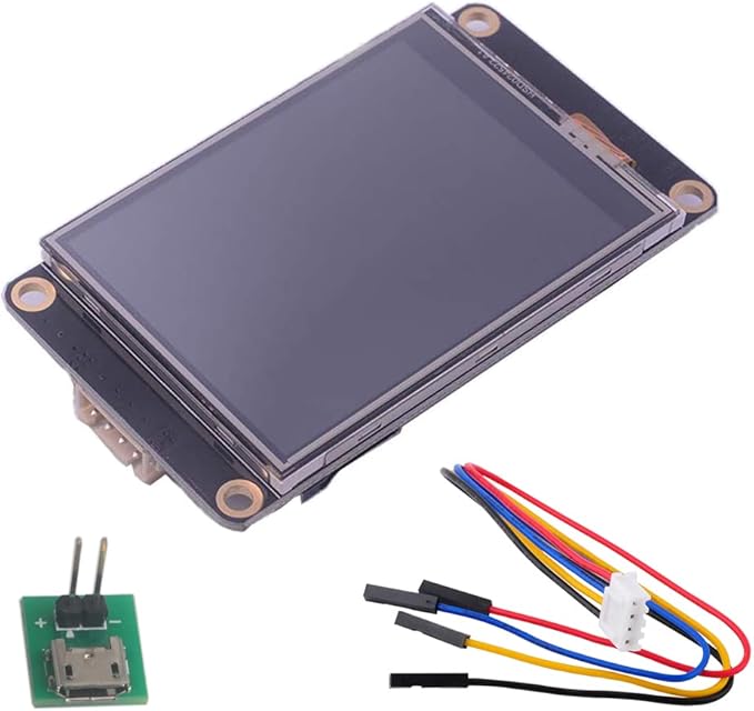 Nextion Enhanced 3.2 inch HMI Display Resistive Touch Screen 5V TFT LCD 400x240 for Arduino ESP32 (NX4024K032)