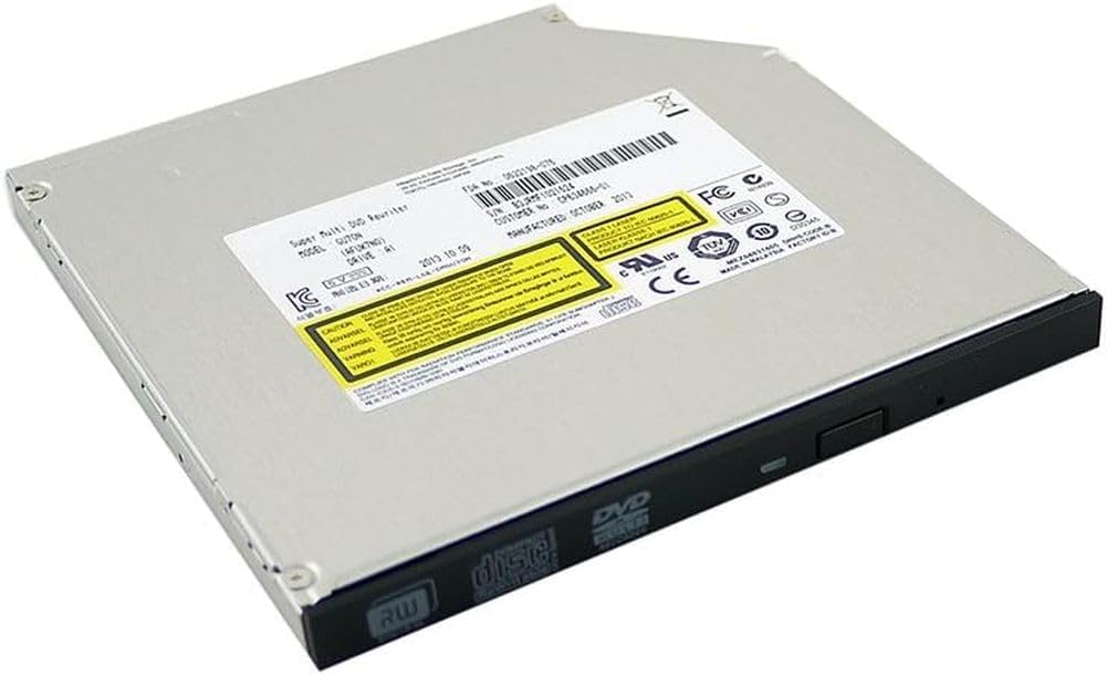 Generic Slimline 9.5mm Internal CD DVD Burner Writer Drive for HP Laptop Desktop Computer