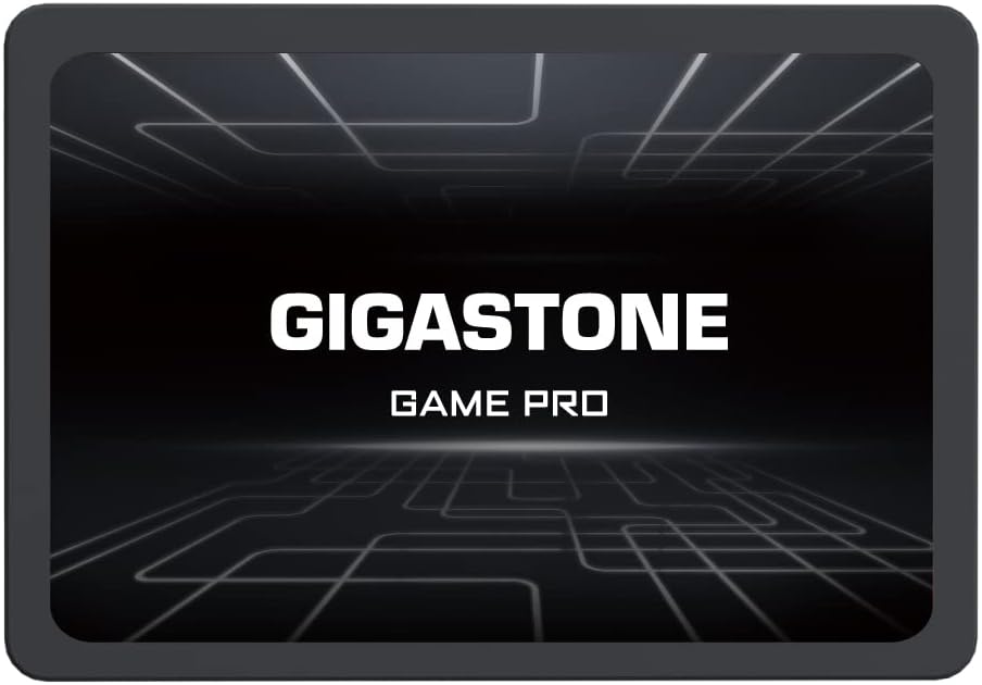 Gigastone SATA SSD 256GB 2.5 inch SSD 510MB/s Upgrade Laptop PC Memory and Storage PS4 HDD Replacement 2.5" Internal Solid State Hard Drives SATA III SLC Cache 3D NAND Game Pro Performance