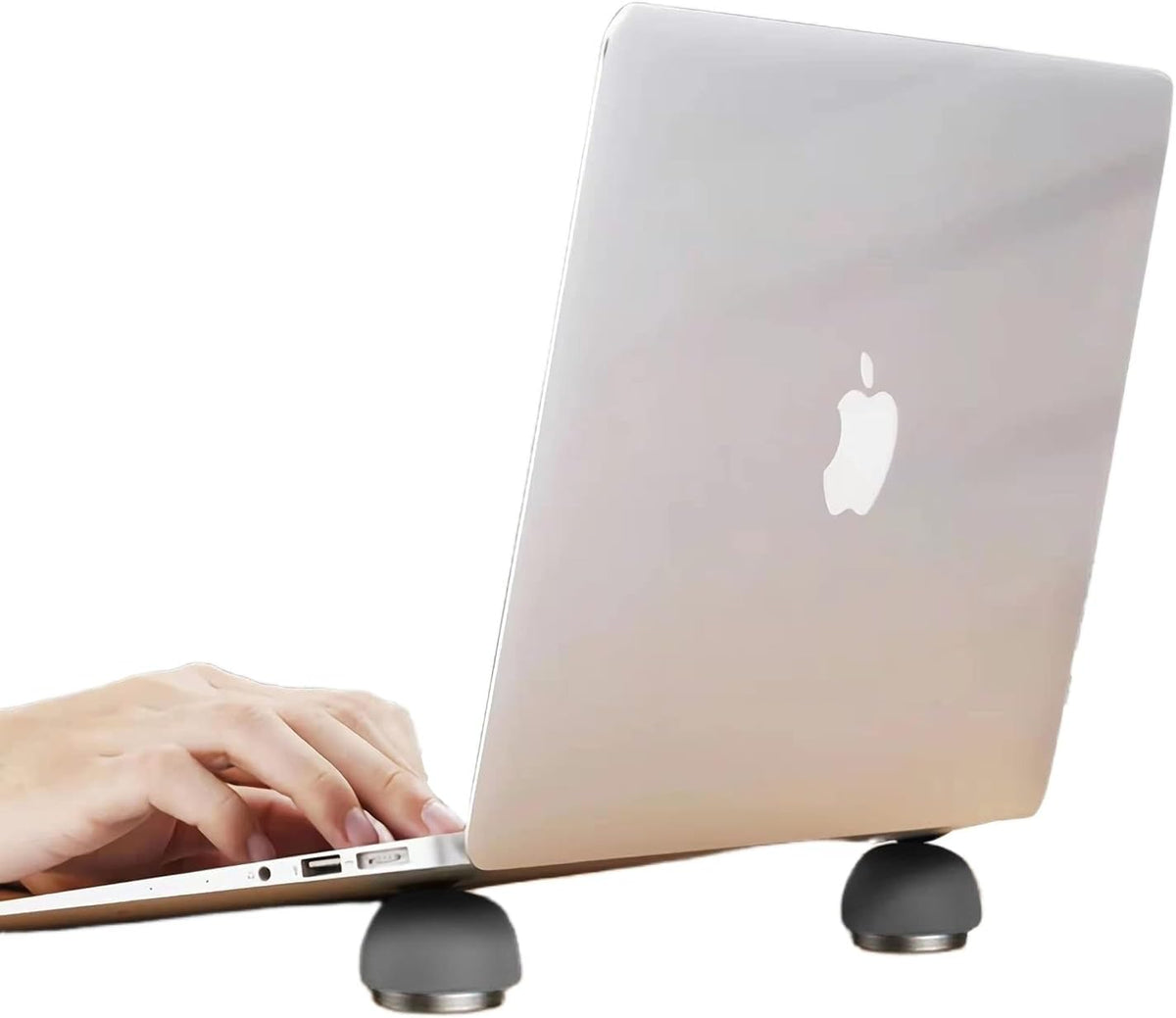 Laptop Cooling Stand,Ergonomic Laptop Cooling Pad Small Invisible Cooler Ball Portable Magnetic Laptop Cooler Stand for Computer