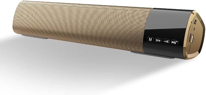 JSEIAJB 5.0 Speaker Sale Audio Soundbar FM AUX with Mic Compatible for Mobile Phones Computer(Black)