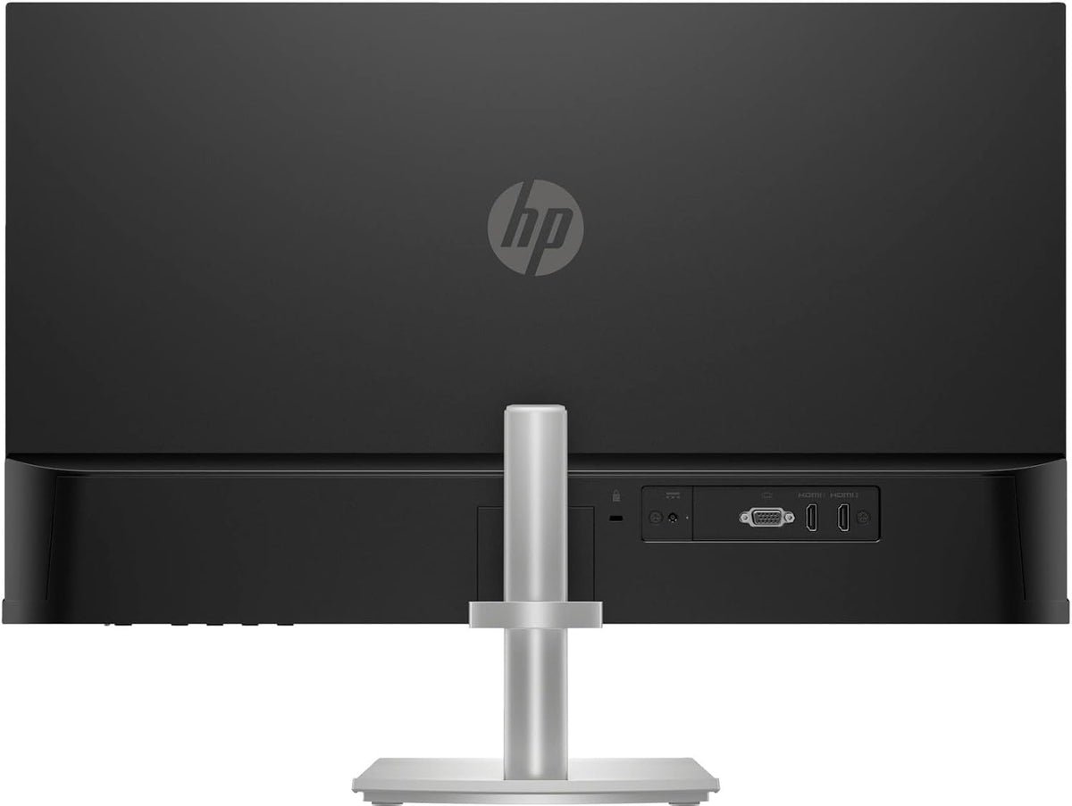 HP Series 5 527sh Monitor (Replaces M27h) 27" 100Hz IPS FHD (1920x1080) 99% sRGB Display, Adjustable Height & Tilt, Flicker Free, Anti-Glare, Black/Silver w/DKZ USB Port Expander