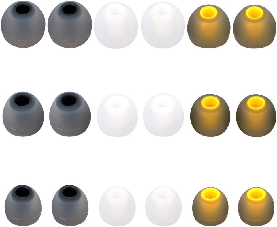 Earbud Tips Replacement - 9 Pairs SML Eartips Eargels