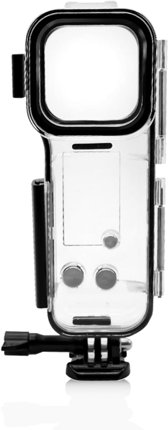 PULUZ Dive Case for DJI Osmo Pocket 3 Waterproof Case PC Protective Shell 45M/147FT Underwater Diving Housing Cover with Accessories for Osmo Pocket 3 Action Camera