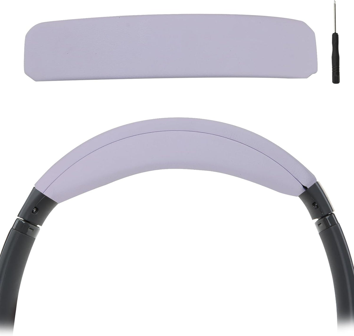 Headband Cushion Pad for Bose QuietComfort 45 QC45 QC35 Headset Head Cushion Cover Repair Part (Purple)
